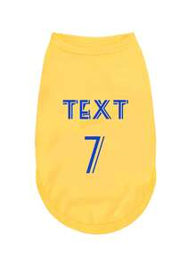 [Custom] Personalized Pet Clothes, Cat/Dog Vest T-Shirt, Comfortable & Cute, Heat Transfer Printing, The Perfect Gift For Your Furry Friend! - Multicolor - View 11