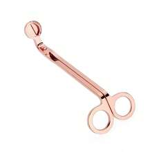 18-Inch Candle Wick Cutter, Stainless Steel Wick Trimming Scissors, Round Head Wick Cutter, Handmade Candle Making Tools. MRCL - Rose Gold - View 12