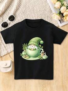 Women T-Shirts - Black - View 2