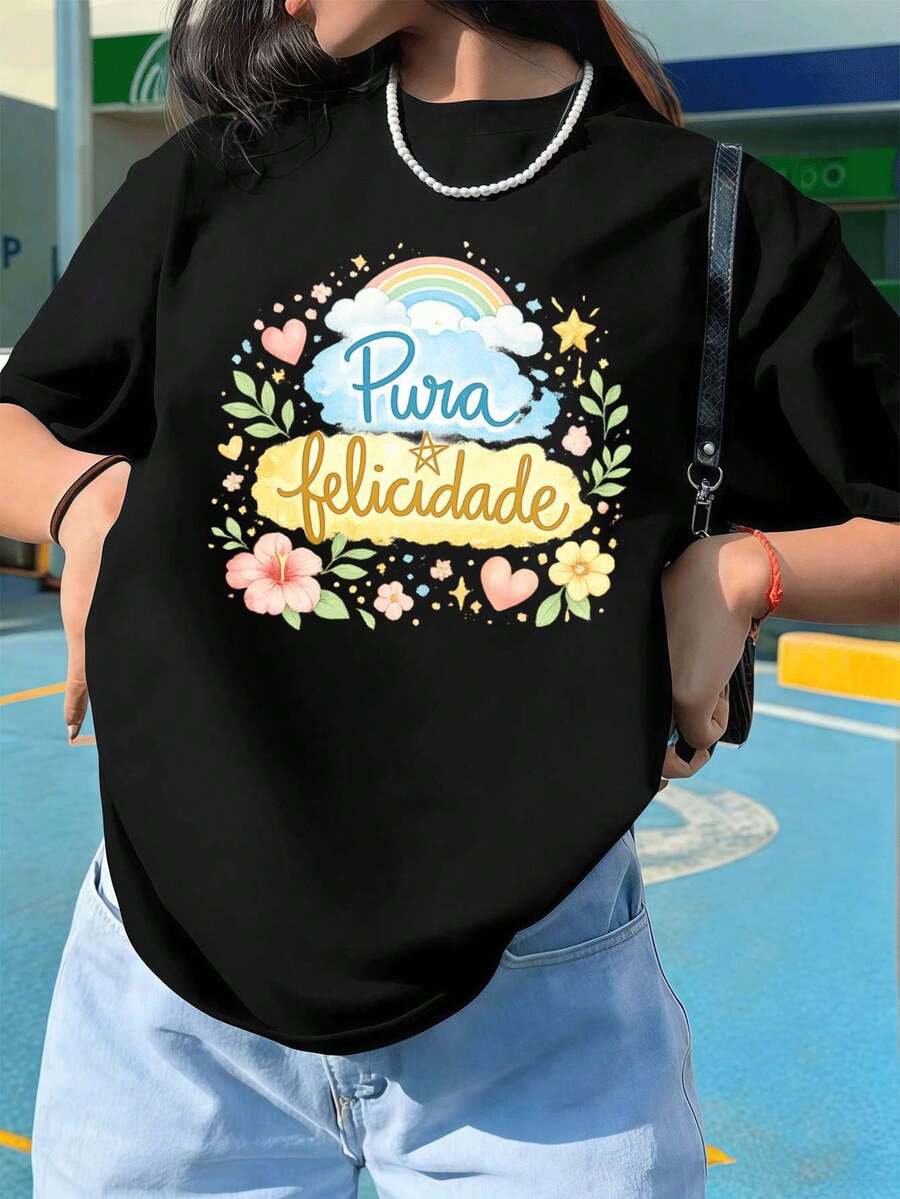 Women T-Shirts - Black - View 1