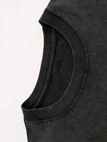 Summer Tops With Cute Cat And Construction Worker Prints, Safety Helmet Designs, Made Of Washed Cotton, Fashionable Casual Short-Sleeve T-Shirts For Men And Women, , Breathable, Comfortable, Versatile Summer Tops. Loose And Comfortable Summer Clothes Tops For Women - 黑色 1 - 查看 3