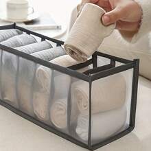 1pc/3pcs Newborn Clothing Storage First Choice! Baby Compartment Storage Box, Baby Intimate Clothing Sorting And Organizing Box, Nursery Drawer-Style Fabric Storage Organizer, Multi-Compartment Design For Easy Access - Multicolor - View 1