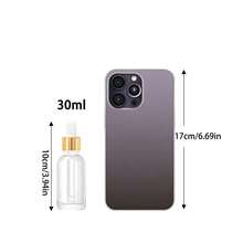 1/5pcs (5ml-100ml) White Transparent Glass Dropper Bottles, Tincture Bottles With Glass Droppers, Suitable For Essential Oils, Aromatherapy, Perfume, Laboratory, Pharmacy, Liquids, Travel, Glass Bottles With Glass Droppers - White Bottle - View 5