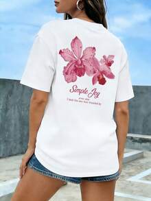 Women T-Shirts - [White] - View 1