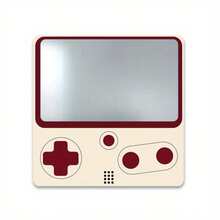 20cm Self-Adhesive Acrylic Mirror Wall Decor, Suitable For Halloween Party Decoration, Designed As Gaming Console - 1PC - View 13