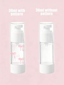30/50/100ml Butterfly Pattern Transparent Plastic Refillable Travel Bottles, Suitable For Lotions, Creams, Shampoos, Toners Etc., Made Of Durable Quality Plastic, Reliable For Travel Or Home Use - Multicolor - View 6