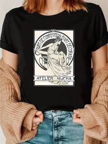 Women T-Shirts - Black - View 12
