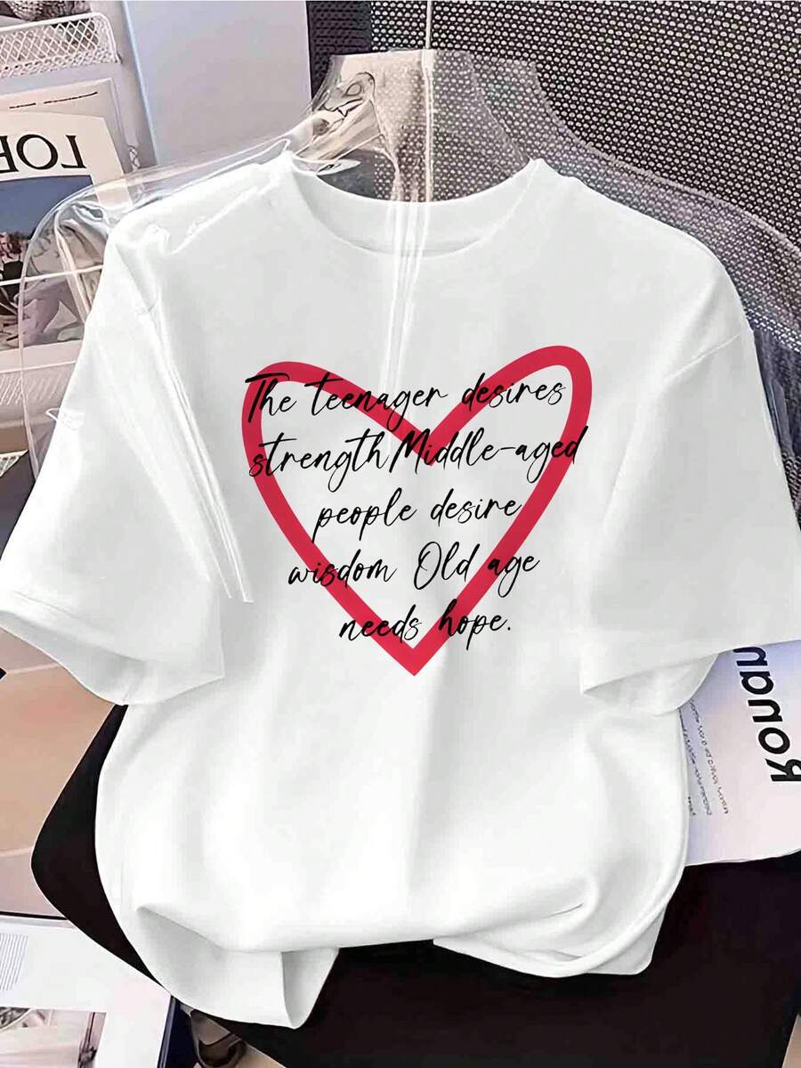 Women T-Shirts - [White] - View 1