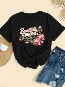 Women T-Shirts - Black - View 2