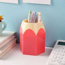 12pcs/5pcs/4pcs/2pcs/1pc Colored Pencil Storage Box - Portable Design, Can Separately Store Pens And Pencils, Suitable For Students, Office And Home Use. Cute Cartoon Shape, Office Supplies. Fun Design. Portable Storage Box As Pencil Case, Suitable For Christmas Use. Desk Accessories, Suitable For Office, School Supplies,Back To School - Multicolor - View 23