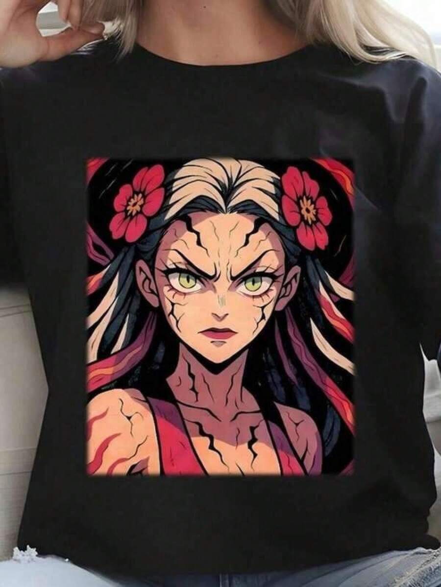 Women T-Shirts - Black - View 1