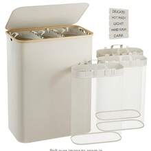 Laundry Baskets - Beige - View 1