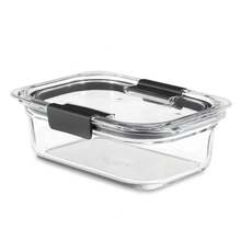 Rubbermaid 3.2 Cup/757ml Medium Brilliance Glass Clear: Glass Food Storage Container, Microwave & Oven , Dishwasher - 1 - View 8