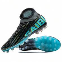 Hidkat Adult Men's Wear-Resistant Football Shoes, Unisex Football Boots, Durable Anti-Slip Stable Support, Suitable For Outdoor Training And Long-Term Use Sports Shoes - Black - View 3