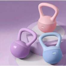 Dopamine Color Soft Sandbag Kettlebell, Multiple Weight Options, With Handle, PVC Material, Mixed Color, Suitable For Full Body Workout And Strength Training - Kettlebell - View 3