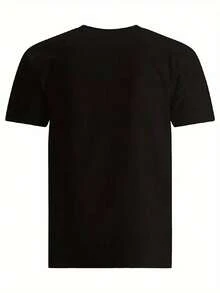 Camiseta de manga corta de 100% algodón con gráfico de música retro de R&B de los años 90 del álbum "My Life" de Mary J. Blige, cuello redondo unisex - Negro - Ver 2
