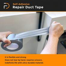 Multi-Purpose Pipe Tape, 2 Inches X 33 Yards, Heavy-Duty Waterproof, Perfect For Repairs, Packaging, Arts And Crafts, And DIY Projects. - C - View 6