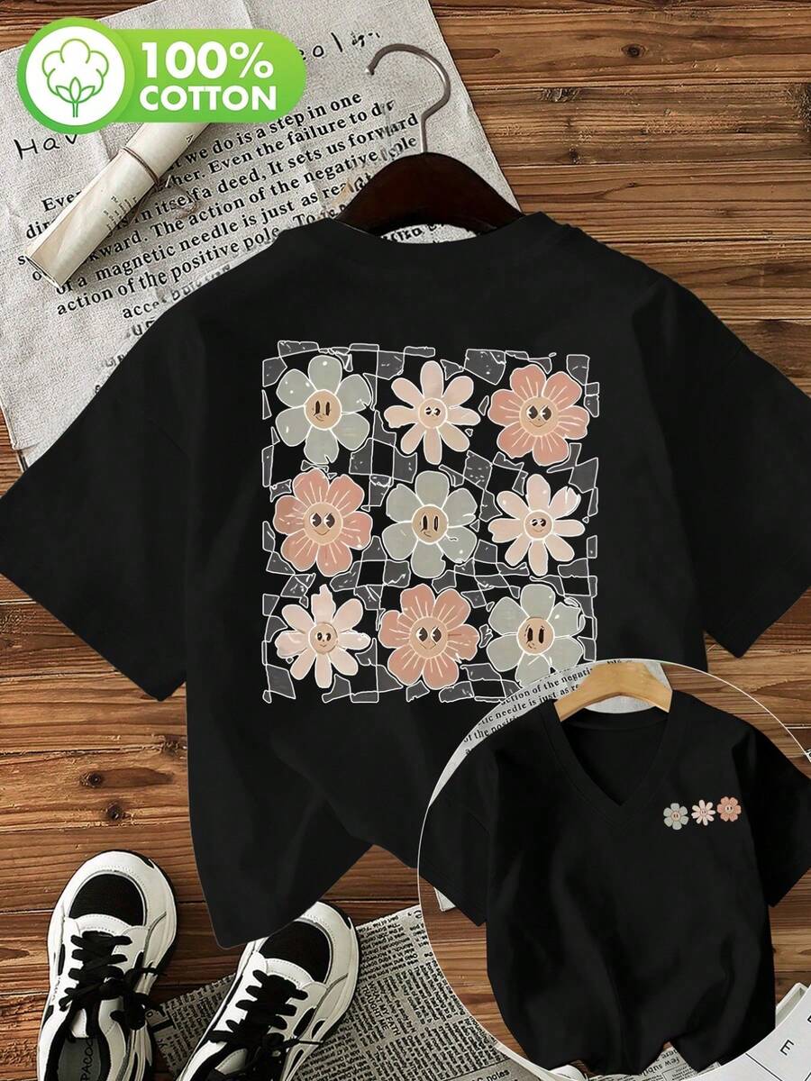 Women T-Shirts - Black - View 1