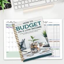 Budget Planner - Financial Management Tool, Including 12-Month Budget Calendar, 50 Sheets (100 Pages) Expense Tracker Notebook, Cash Flow Forecasting And Debt Repayment Planning, Portable Financial Management Manual, Monthly - A - View 2