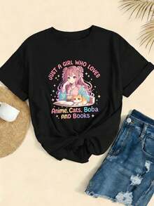 Women T-Shirts - Black - View 2