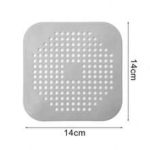 1/2/4pcs Sink Drain Filter, Silicone Clogging Stopper For Bathtub Shower Floor Drain, Kitchen Odor Removal Bathroom Accessories - Grey - View 8
