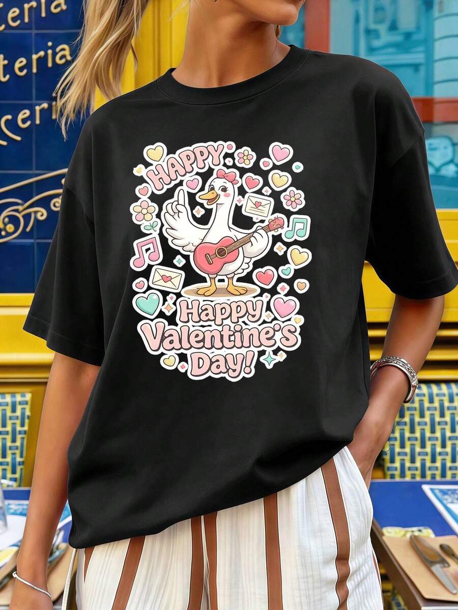 Women T-Shirts - Black - View 1