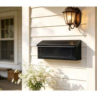 Townhouse Galvanized Steel Anti-Rust Outdoor Mail Box