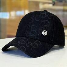 1 件女士提花字母水钻 M 标志棒球帽，时尚休闲百搭适合日常穿着 - 彩色 - 查看 9