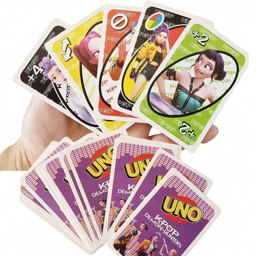 DOBBLE 1 Box Popular Korean Idol Character Fun Party Game Cards, Large Capacity Casual Entertainment Playing Cards Set, Unique Daily Entertainment And Fan Party Gift - Multicolor - View 1