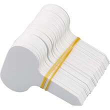 KINGLAKE 100 Nhãn Cây Trồng, 5 x 7 cm, Nhãn Vườn Ngoài Trời, Nhãn Cây Con Tái Sử Dụng, Nhãn Trồng Rau Vườn, Màu Trắng - Nhãn cây trồng - Xem 1
