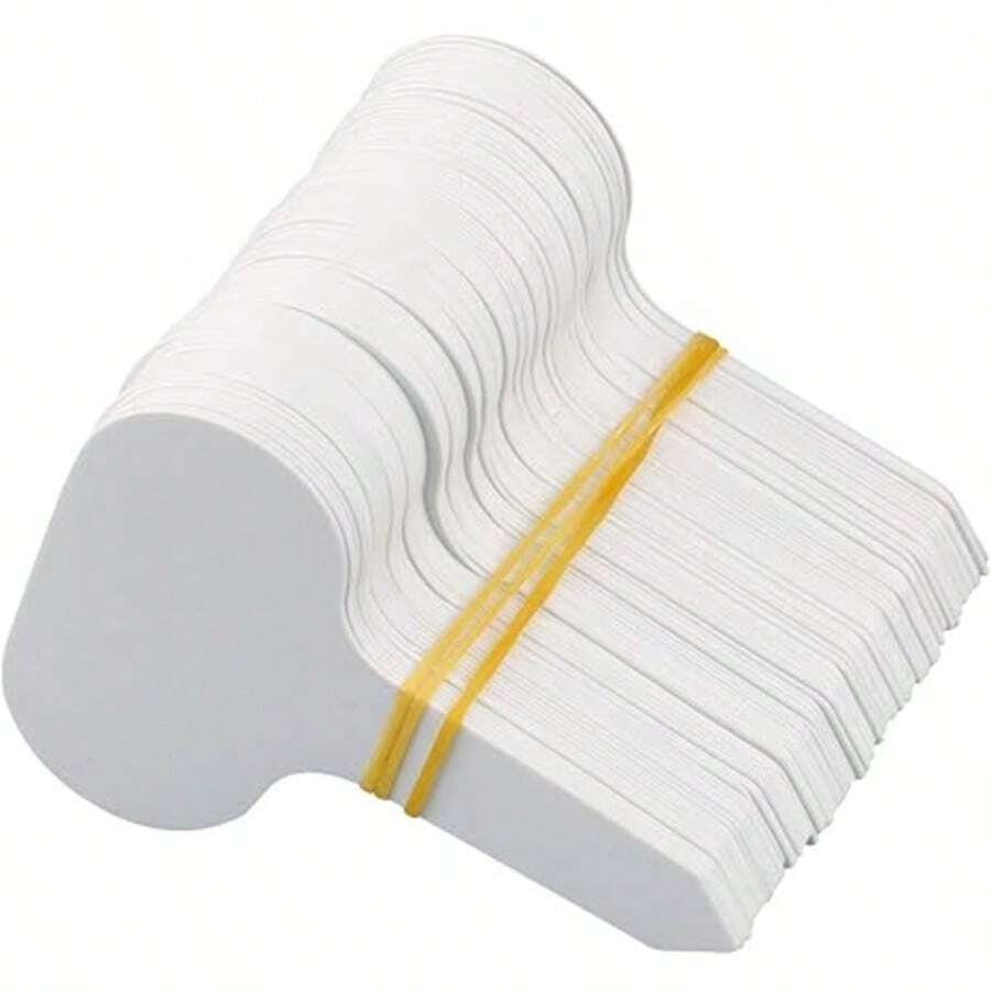 KINGLAKE 100 Nhãn Cây Trồng, 5 x 7 cm, Nhãn Vườn Ngoài Trời, Nhãn Cây Con Tái Sử Dụng, Nhãn Trồng Rau Vườn, Màu Trắng - Nhãn cây trồng - Xem 1
