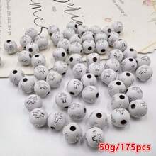 50克珍珠十字架串珠，约175颗，8毫米，适用于宗教念珠、洗礼手链、项链、手机挂绳、钥匙扣、工艺品等。 - 彩色 - 查看 10