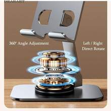 All-Metal Foldable Phone & Tablet Stand - Dark Grey - View 6