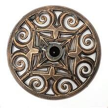 Trademark Innovations - Base de Paraguas de Hierro Fundido Color Bronce 18 cm - bronce - Ver 5