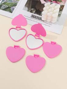 1/5/10/50pcs Cute Small Mirrors, Student Dormitory Makeup Mirror, Portable Pocket Mirror - Multicolor - View 12