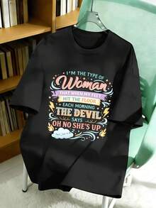 Women T-Shirts - Black - View 2
