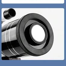 Filtre solaire réglable de 46,5 mm pour télescope, film solaire de densité 5.0, protection pour l'observation solaire des éclipses, des taches solaires et de l'activité solaire, cadre en alliage d'aluminium. - A - Voir 2