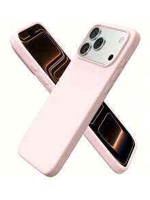 1 chiếc ốp lưng silicon cao cấp tương thích với Apple 17 Pro Max 16 Air 17 13 15 14 12 11 Pro Max Plus - Ốp bảo vệ điện thoại - bột tro - Xem 2