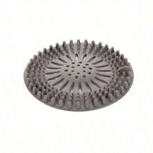 New Arrival Shower Drain Hair Collector And Kitchen Sink Strainer - Reusable Silicone Mesh Strainer With Suction Cup/Non-Design, Anti-Clog Drain Protector For Bathtub, Shower, Sink (Perfect Gift For Homeowners) There Are Two Options: One Without Suction Cup And The Other With Suction Cup - 多色的 - 查看 10