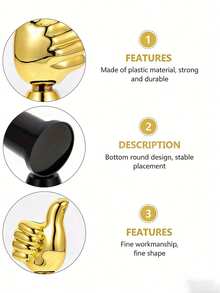 24pcs Thumbs Up Trophies, Suitable For Praising Outstanding Students, Rewarding Employees, As Sports Competition Props Or Office Party Gifts/Accessories - Multicolor - View 9