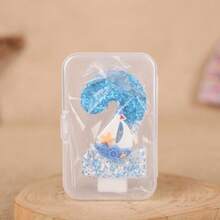 1PC Ocean Sailboat 0-9 Number Birthday Candle, Creative New Style, Ocean Theme Atmosphere, Suitable For Cake Decoration, Dessert Table, Party Birthday Celebration Candle - View 5