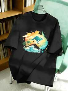 Women T-Shirts - Black - View 2