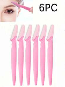 12pcs Safety Eyebrow Trimmer & Razor Set, Exfoliating Scraper, Body Hair Removal Trimmer & Facial/Eyebrow Razor Kit, Long Handle Safety Blades With Precision Guard, Women Eyebrow Shaping Tools, Suitable For Daily Use Or Travel, Essential Hair Salon & Beauty Travel Accessories - Multicolor - View 24