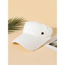 1pc Unisex Adjustable Sun Visor Hat, Casual Multifunctional Breathable Sun Protection Cap, Suitable For Daily Wear, Fashion & Versatile - M-marked Visor - View 11