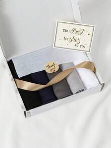 5pcs/Set Women's Solid Color Tie Hijab Scarf Soft Comfortable Solid Color Hijab Cap Inner Lining, Hijab Accessories, Versatile For Daily Wear, Suitable For All Seasons,Holiday,Travel Essential - Multi-color Tie-up Hat Gift Box - View 16