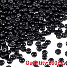 200顆多色天然陶瓷算盤珠玻璃珠 DIY 手作珠飾配件材料，適用於製作手鍊、項鍊 - diy玻璃串珠 - 查看 12