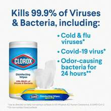 Holiday Discount Bleach-Free Disinfecting And Cleaning Wipes, 35 Count Each, 3 Pack (3 Days Delivery) - Default - View 6