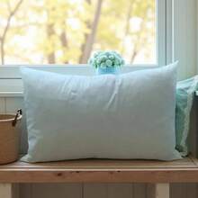 Ruột gối lông vũ màu trắng, kích thước 18/20/21/14x21 inch, chất liệu 100% cotton, mềm mại và bông xốp, nhanh đàn hồi, thích hợp cho ghế sofa và giường. - Trắng - Xem 17