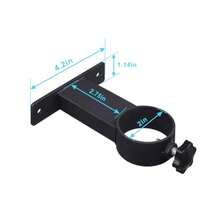 Soporte para sombrilla de patio soporte para sombrilla de patio soporte para sombrilla para exteriores abrazadera para sombrilla terraza o patio 3 unidades negro - como en la imagen - Ver 3