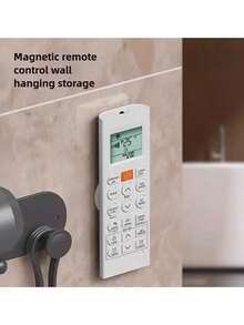 5pcs Set Remote Control Holder, Magnetic Invisible Wall Mount, Suitable For Various Home Appliance Remotes, Plug-In Storage, Specimen Frame, Nail-Free Damage-Free Hanging Decor, Easy Installation, Practical Hook - Multicolor - View 10